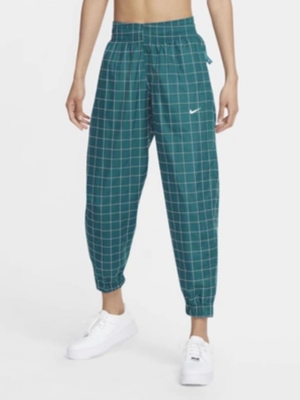 Nike NRG Flash‎ Track Pants Teal Grid Reflective XS